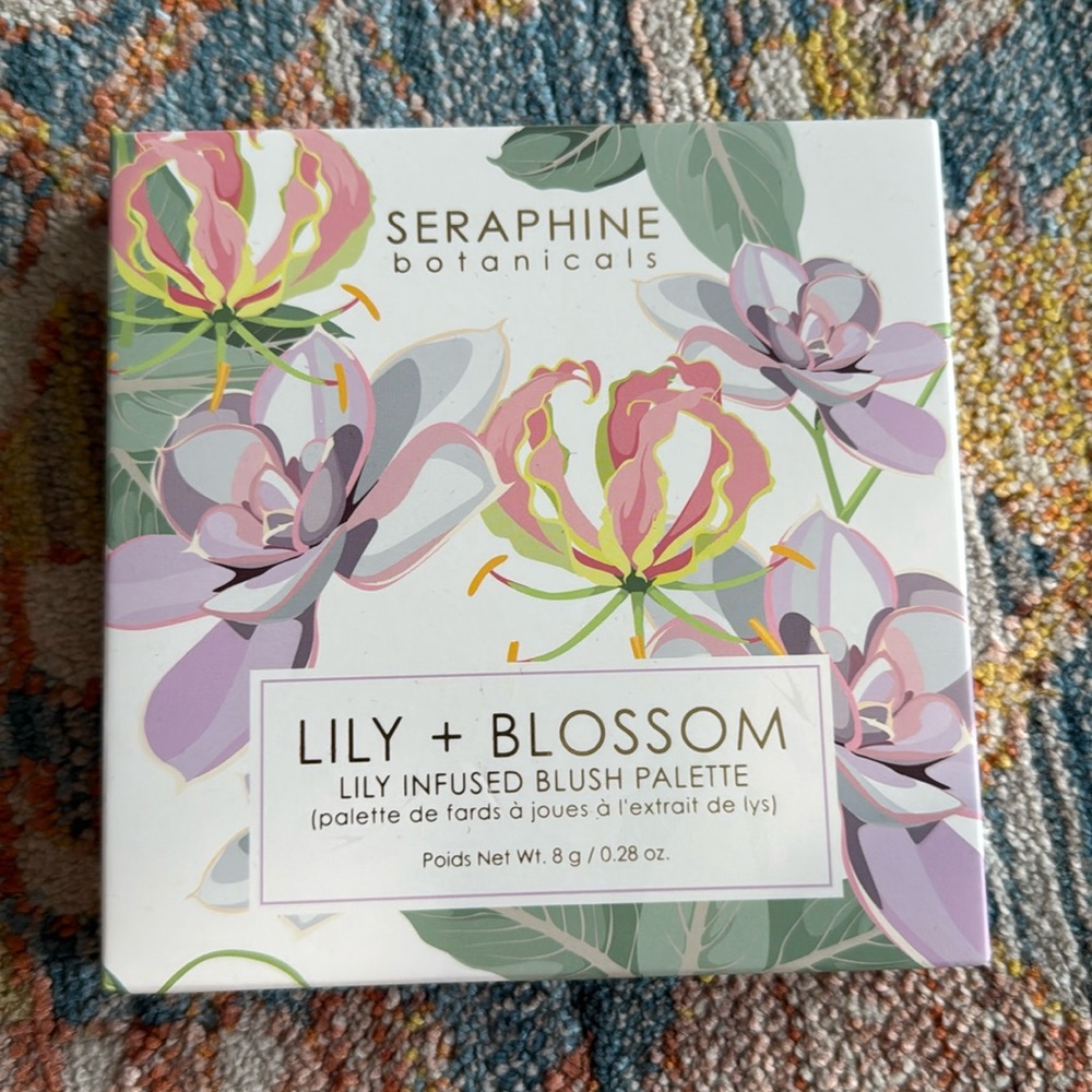 Seraphine Botanicals Lily + Blossom - Blush & Highlight Palette